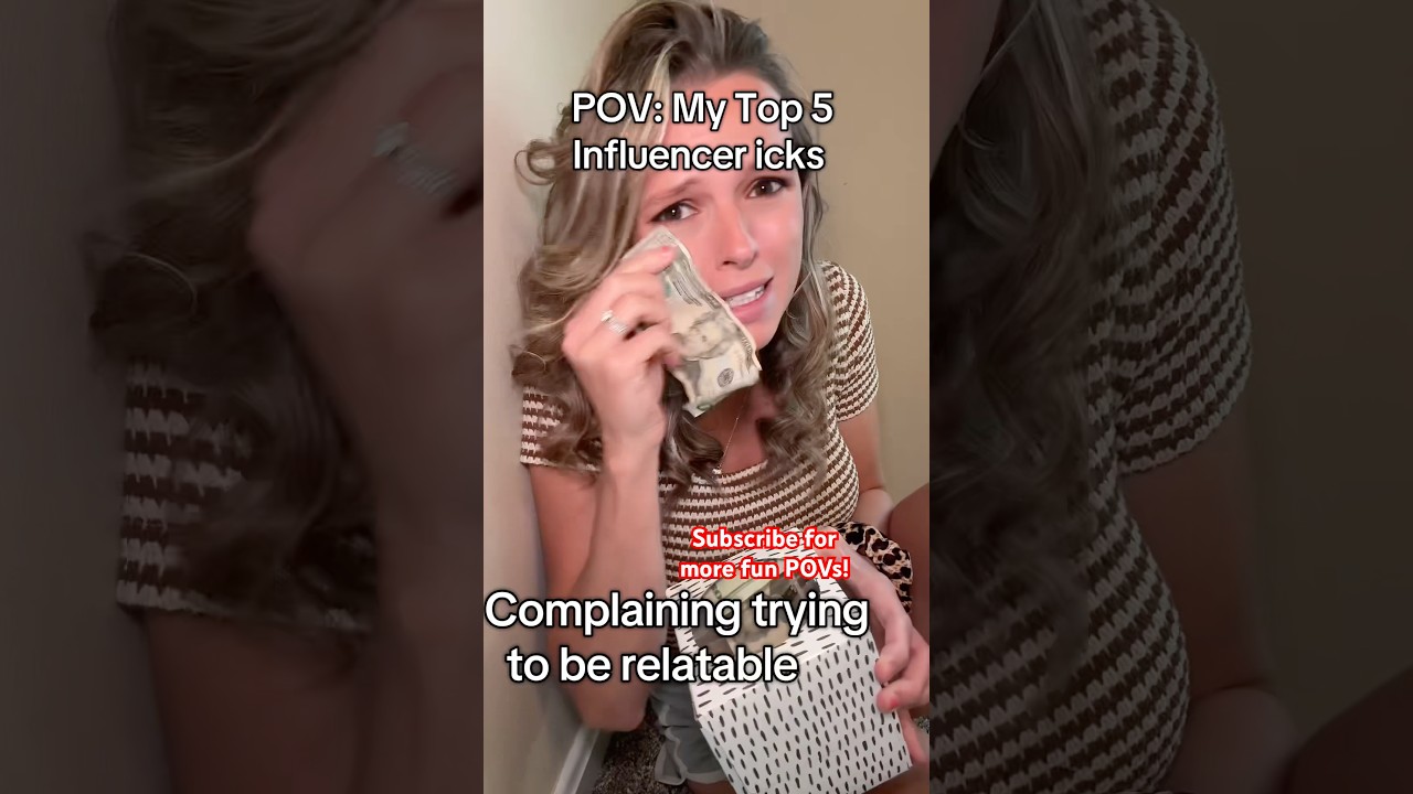 I&rsquo;m sure there&rsquo;s more #pov #relatable #icks #influencer #grwm