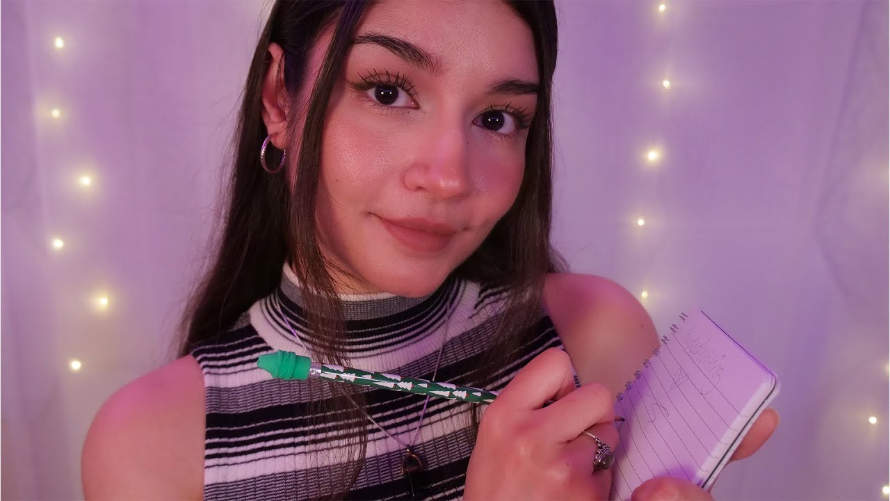 ASMR Brain Decluttering Session | Guided Writing & Positive Affirmations