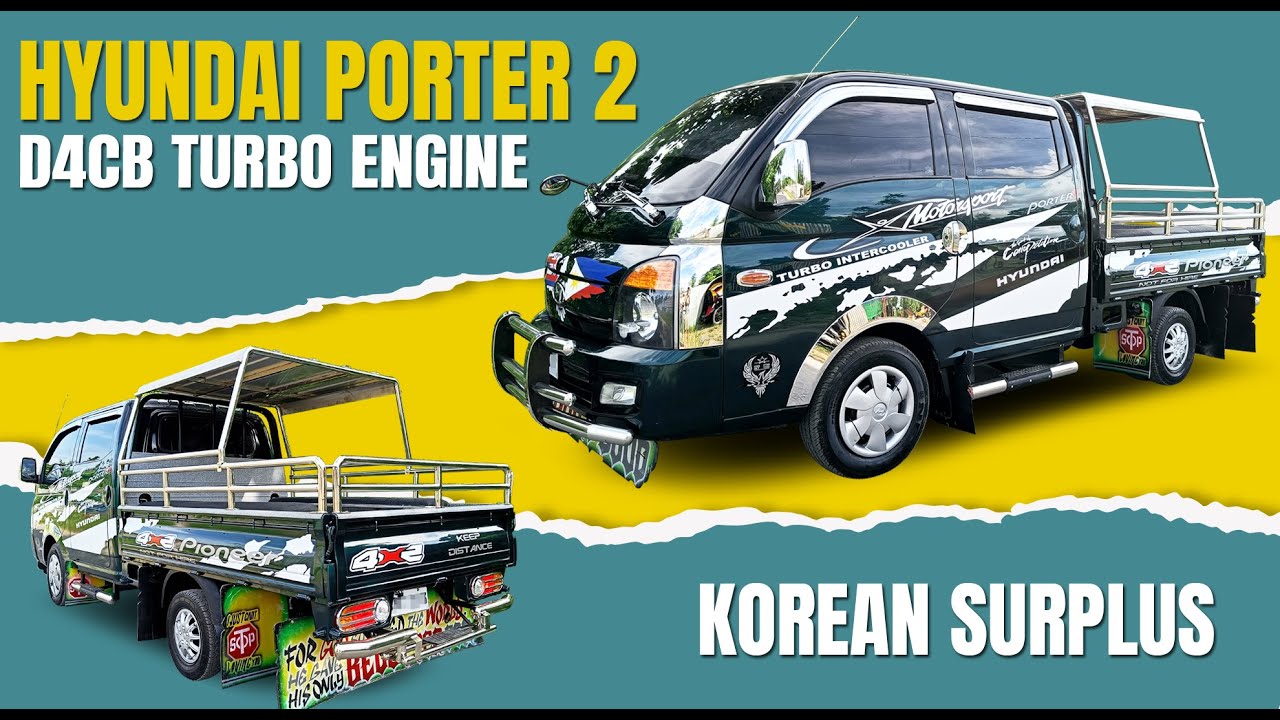 HYUNDAI Porter 2 | EURO 5 D4CB Engine Loaded Set-up