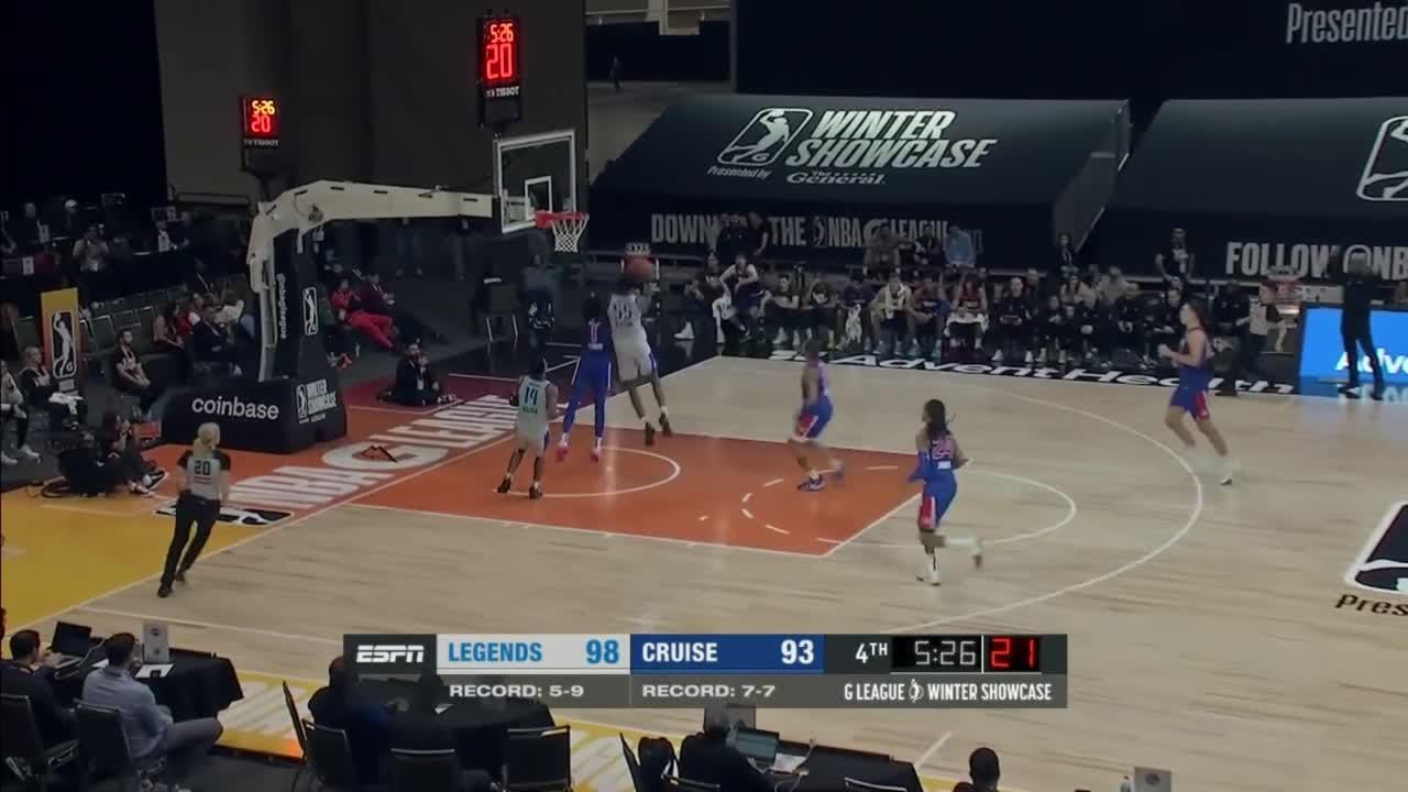 Warith Alatishe (16 points) Highlights vs. Motor City Cruise