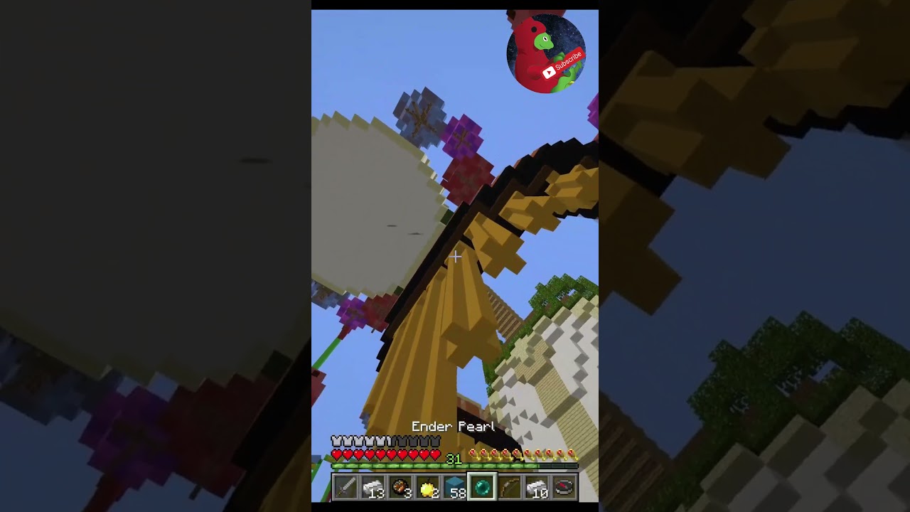 Insane Bedwars Pearl Clutch 😂 | Hypixel Funny Moments #shorts