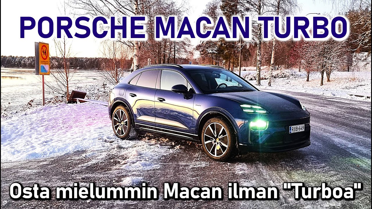 Koeajo Porsche Macan TURBO - Osta mielummin Macan ilman 