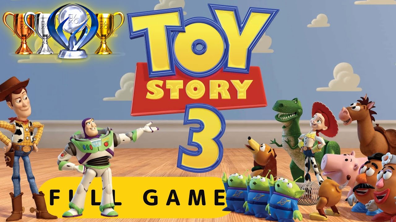 Disney•Pixar Toy Story 3 ★ Platinum Walkthrough Full Game 4K ★ [PS5 - No Commentary]