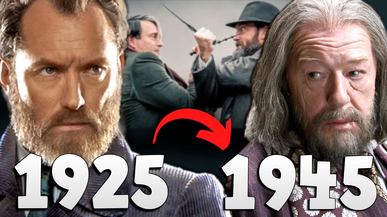 Dumbledores LEBEN während des ZAUBERERKRIEGS und sein legendäres DUELL gegen GRINDELWALD 🔥 (Teil 4)