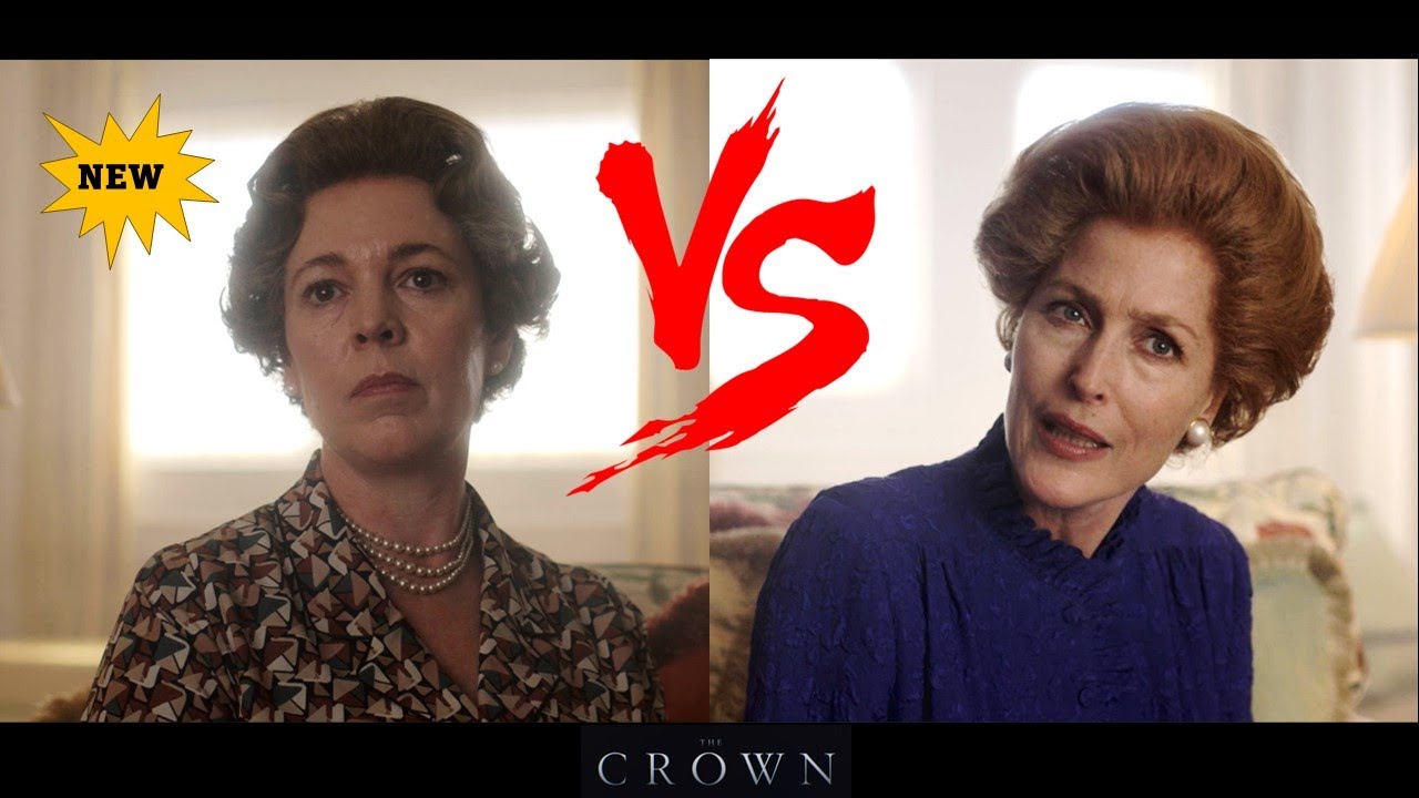 The War Between the Queen and Mrs. Thatcher in The Crown (new version).