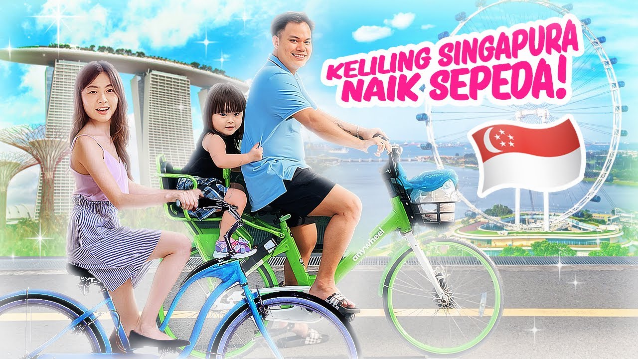 YUKA-CHAN MAIN SEPEDA KELILING SINGAPURA! | vlog