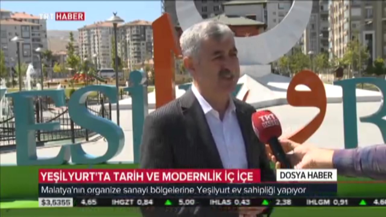 TRT HABER, YEŞİLYURT İLÇESİNDEKİ BÜYÜK DEĞİŞİME YAYINLARINDA YER VERDİ