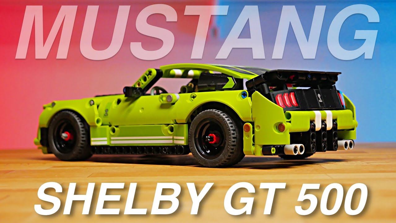 Обзор 42138 LEGO Technic  FORD MUSTANG 42138 Shelby GT500