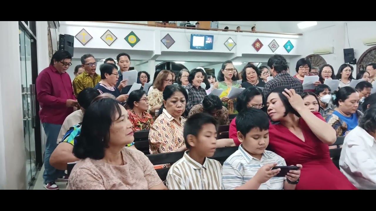PUJIAN DARI SP GALATIA DALAM IBD GABUNG KELUARGA DI GPIB BUKIT SION BALIKPAPAN