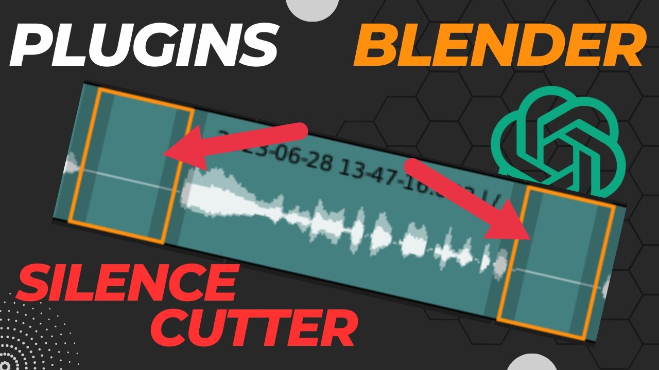 un plugins qui coupe les silences sur #blender avec #ChatGPT