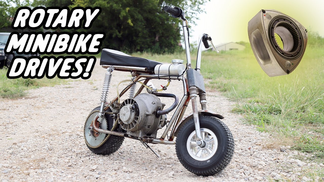 ROTARY MINIBIKE First Drive!