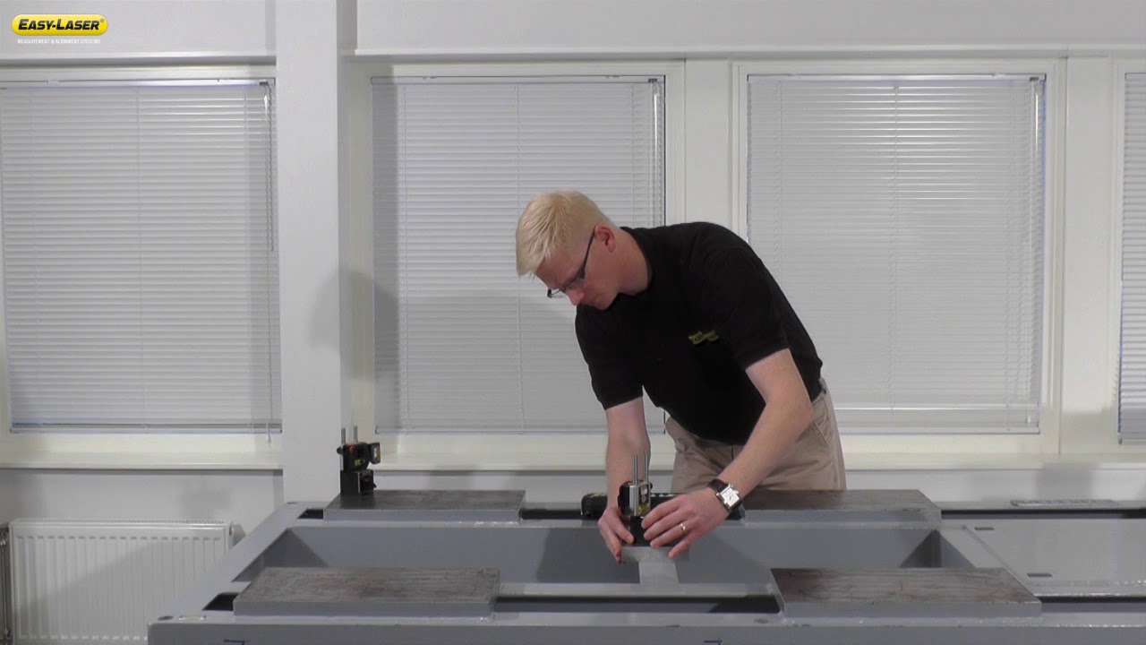Base Twist Measurement with Easy-Laser&reg; E710 Alignment system