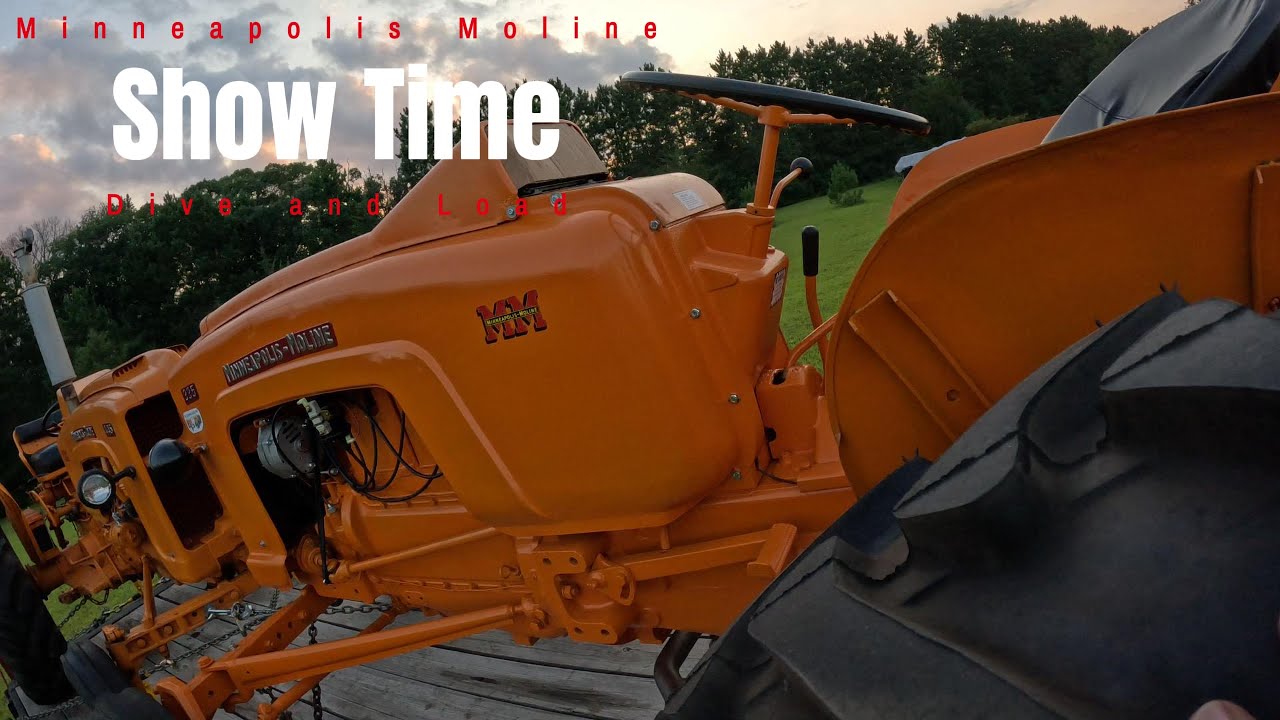 Minneapolis Moline ride along / Load for Almelund