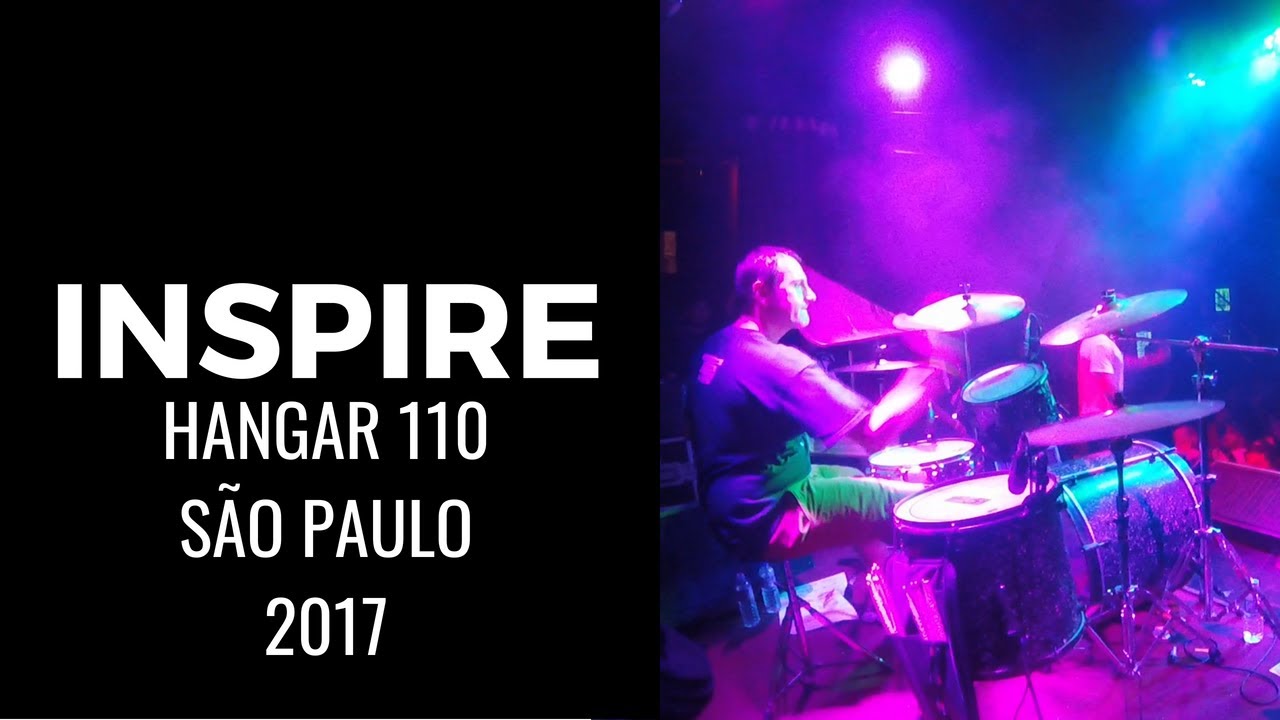 INSPIRE &ndash; Full Set + Project X Cover w/ PORCELL | Live at Hangar 110, S&atilde;o Paulo (2017) [DRUM CAM]