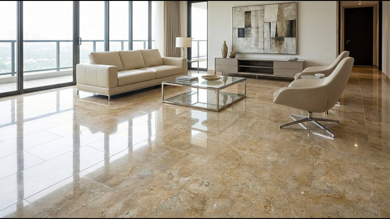Transform Your Space with Warm Luxury: 12x24 Hyatt Gold Polished Marble Tiles Tour