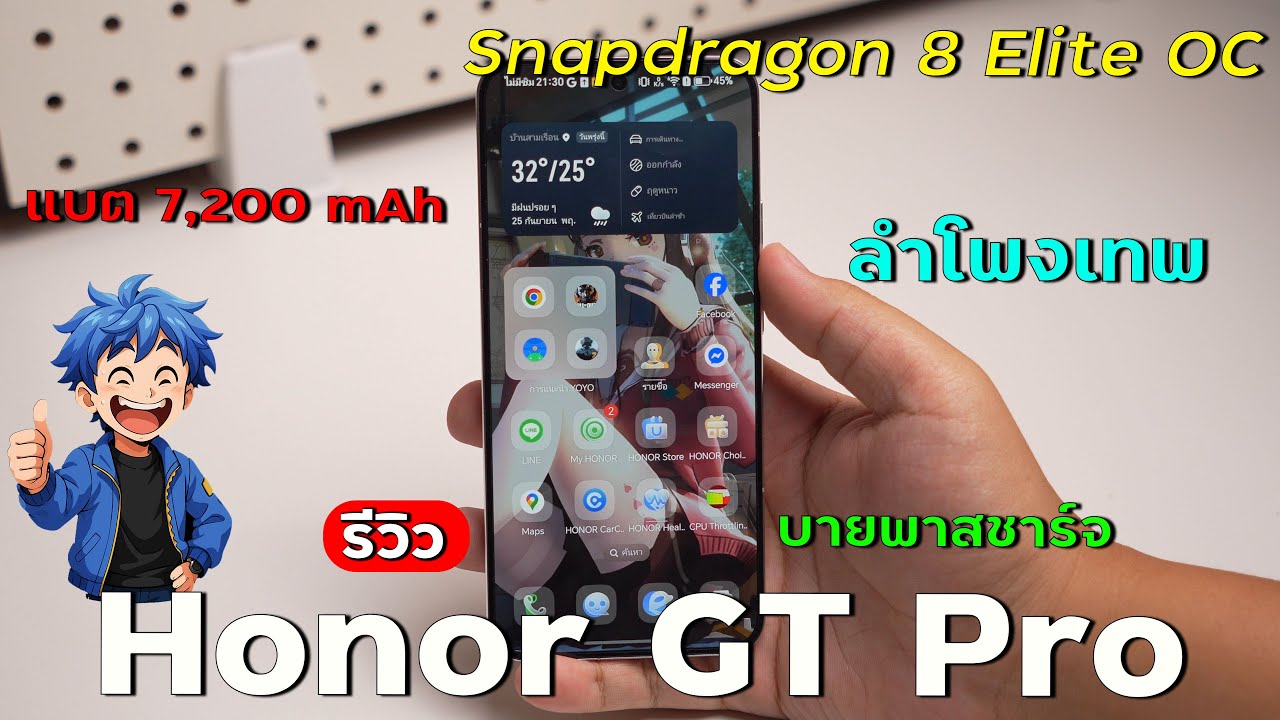 Обзор Honor GT Pro: технические характеристики, Snapdragon 8 Elite OC 4,47 ГГц, аккумулятор емкос...