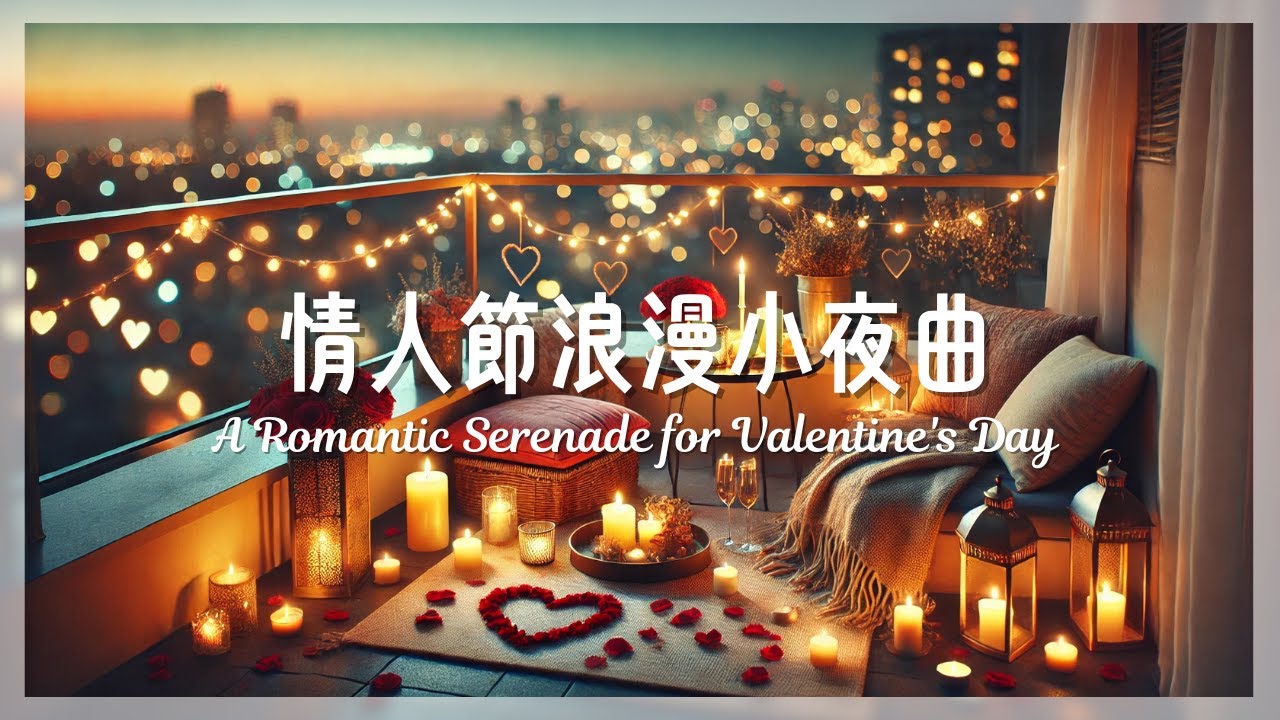 浪漫情人節小夜曲 A Romantic Serenade for Valentine's Day | Piano Music | Valentine's Music | 燭光晚餐最佳背景音樂