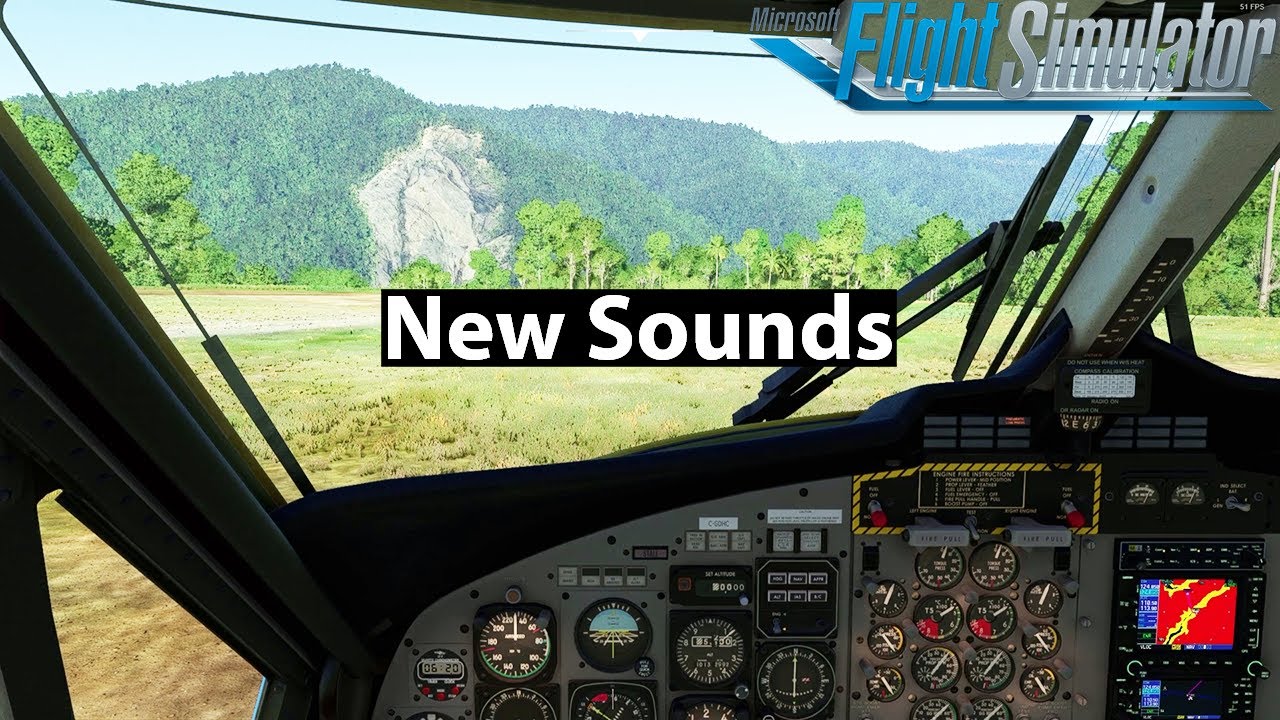 Dangerous Bush flying | Aerosoft Twin Otter Major Sounds Update | Microsoft Flight Simulator