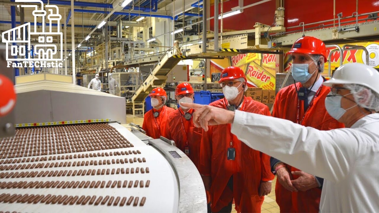 Ever Wondered How Twix Chocolate Bars Are Made?! Join us on this FanTECHstic Factory Tour!