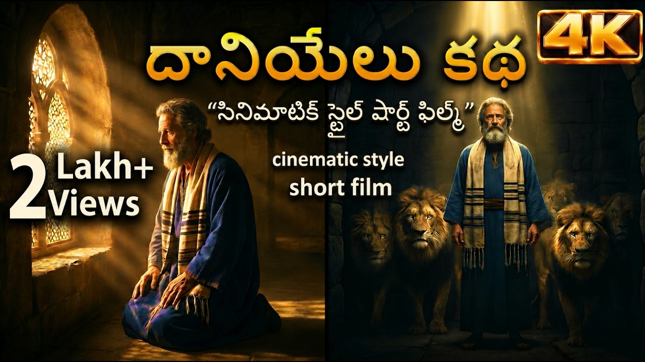 దానియేలు గ్రంథం సినిమాటిక్ స్టైల్ షార్ట్ ఫిల్మ్ || Book of Daniel Cinematic style short Film