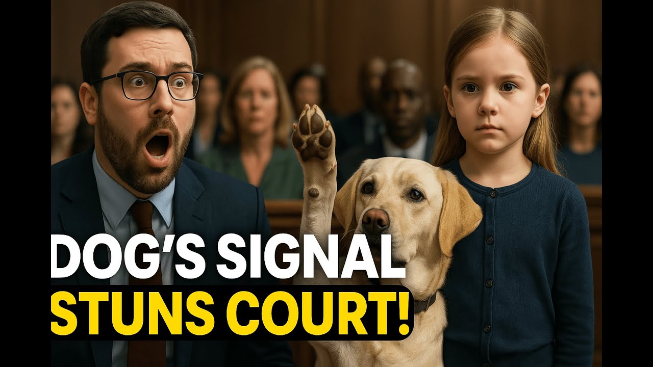 Viral Courtroom Drama Little Girl&rsquo;s Dog Signal Shocks Everyone! 🐾