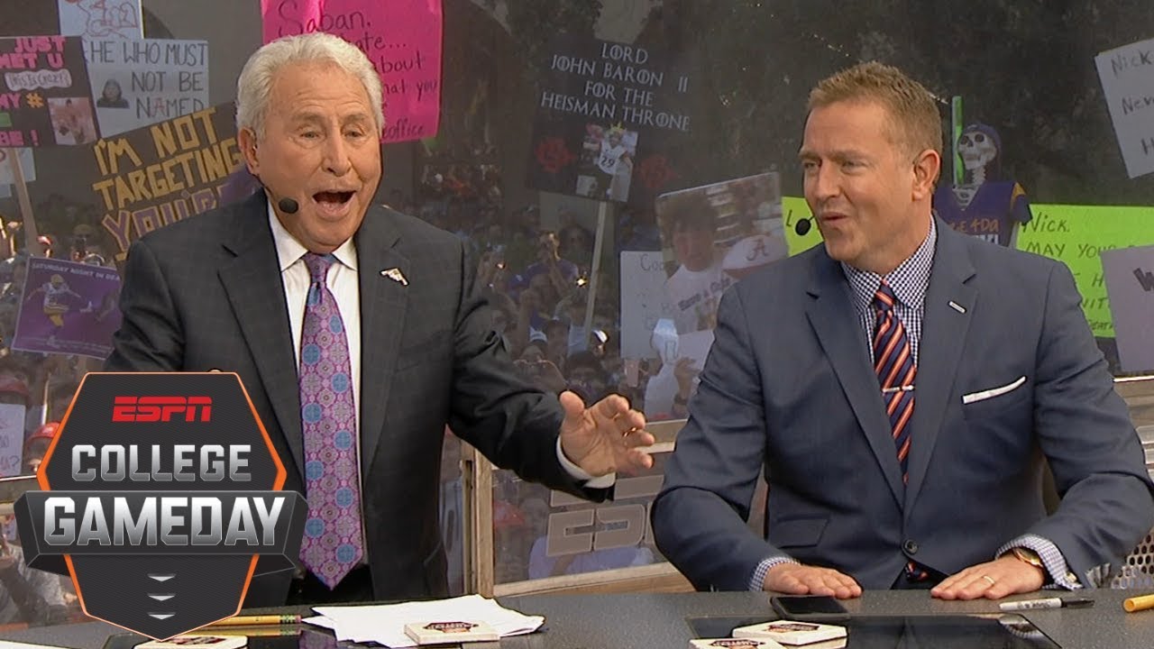 Lee Corso 'Head Gear Pick': Alabama Crimson Tide vs. LSU Tigers and more | College GameDay