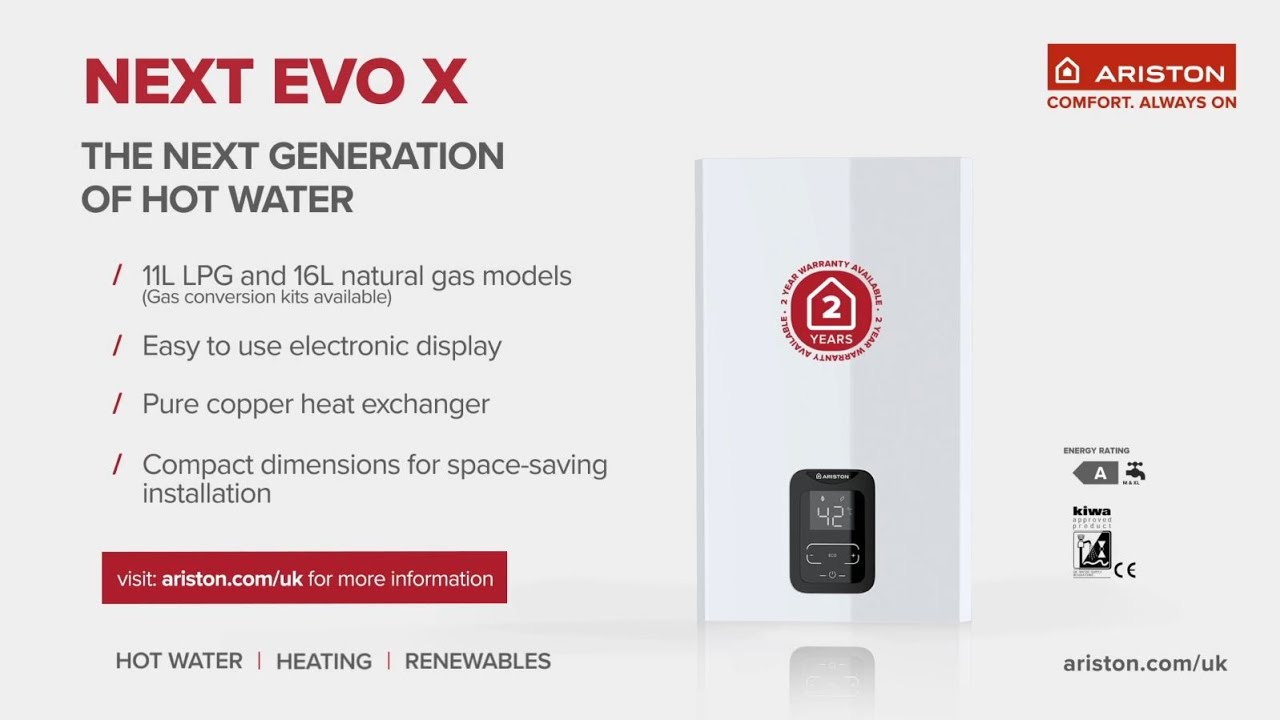 Next Evo X - Product Overview - Ariston UK