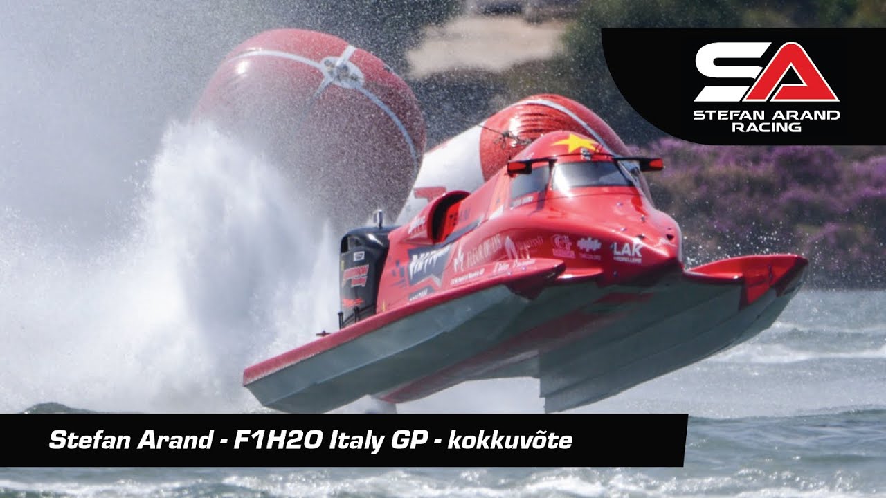 Stefan Arand - F1H2O Italy GP - Final race crash
