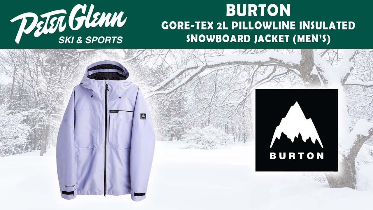 Burton GORE-TEX 2L Pillowline Insulated Snowboard Jacket (Men's) | W21/22 Product Review