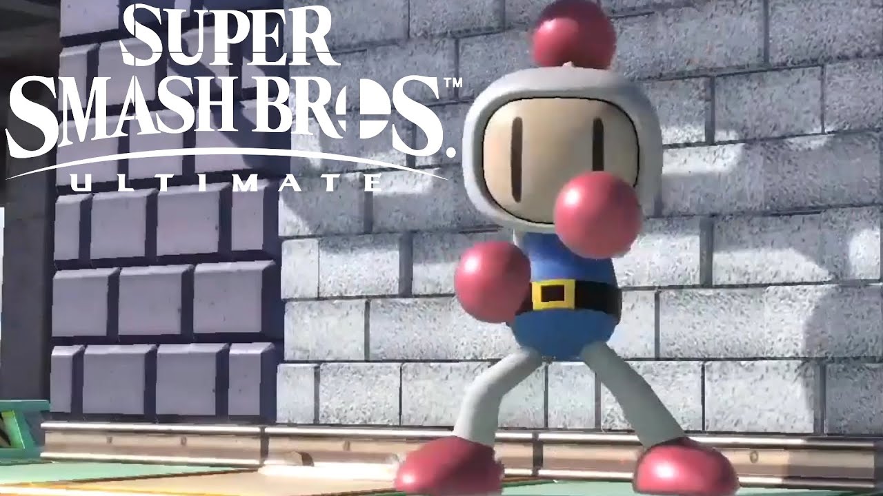 Super Smash Bros Ultimate Bomberman Reveal Trailer Nintendo Direct 2020