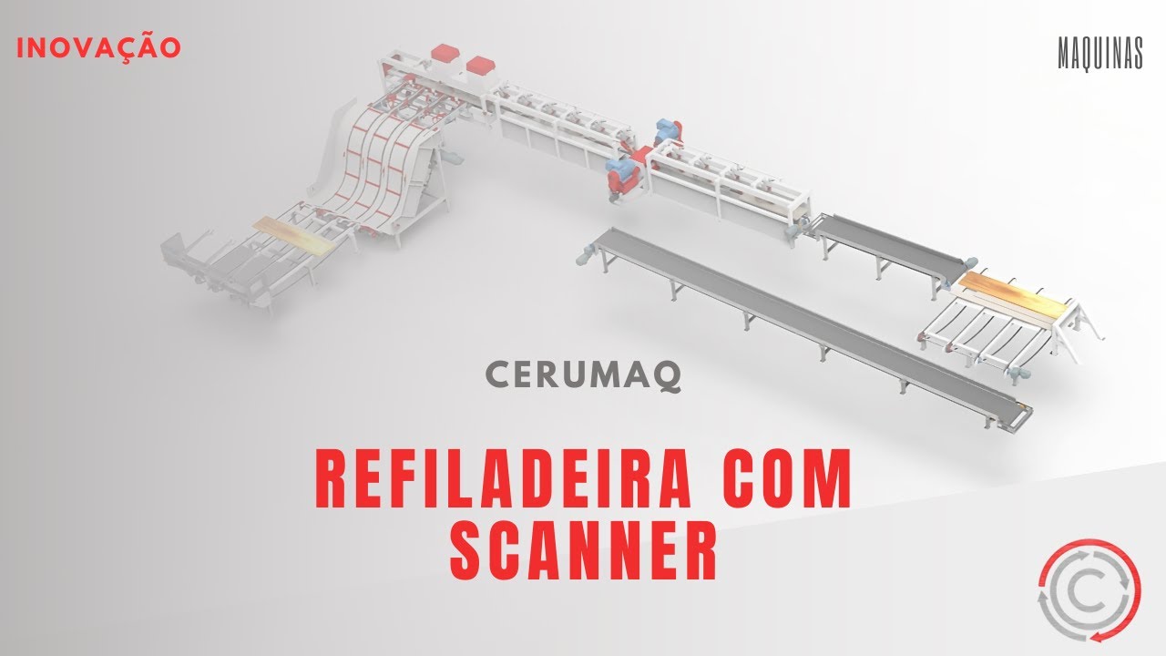 Refiladeira com Scanner - CERUMAQ