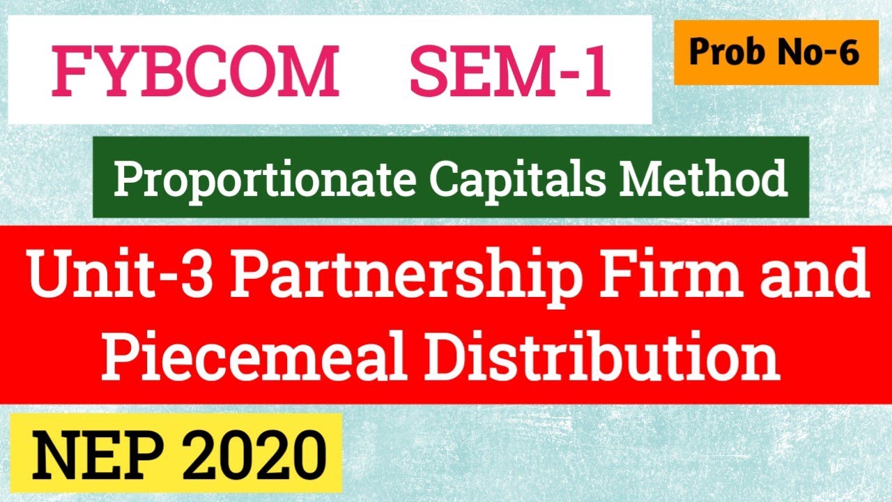 Business Accounting | Unit-3 | Problems No-6 | FYBCOM SEM-I | SPPU Pune | #accounting  #sppu #exam