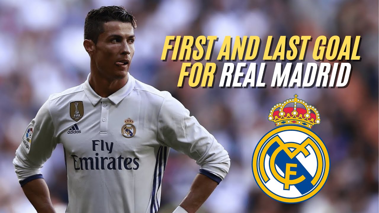 Ronaldo's first and last goal for Real Madrid | #ronaldo #cristiano