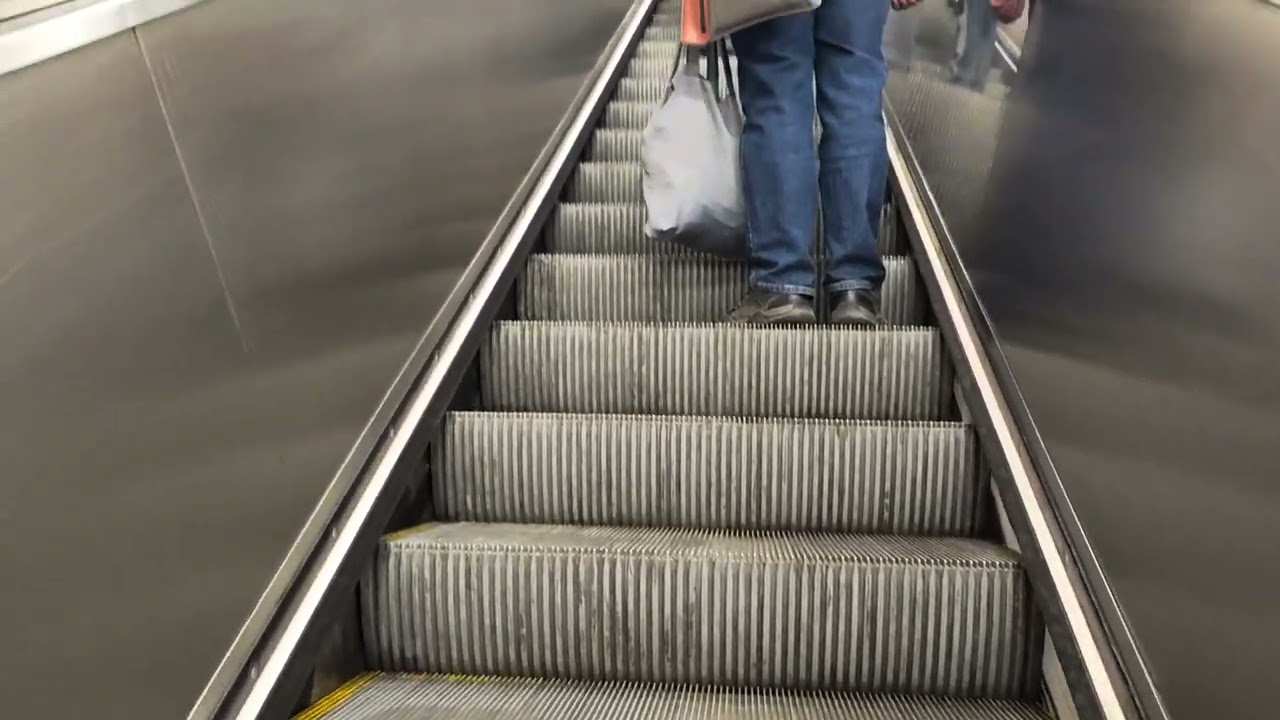Sweden, Stockholm, T-Centralen Subway Station, 1X escalator