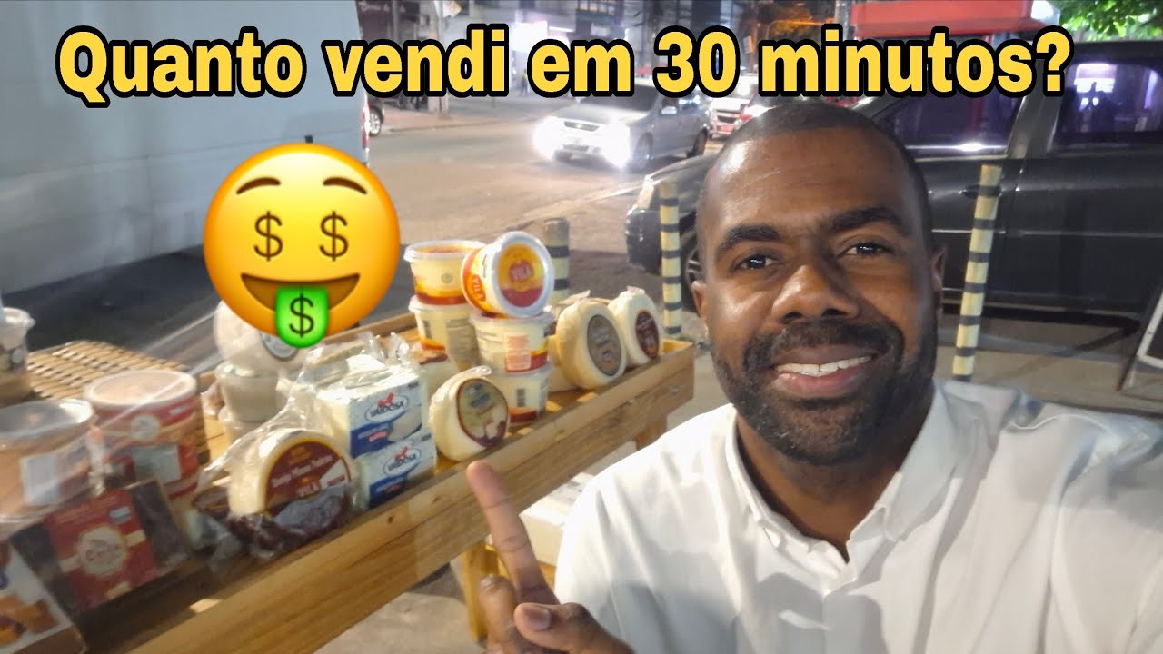 QUANTO VENDI EM 30 MINUTOS ?? 🤑