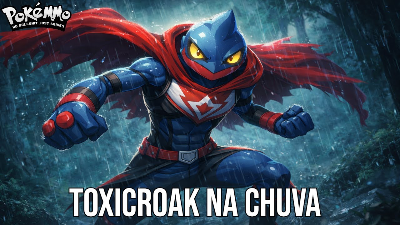 POKEMMO - PVP - VOCÊ NÃO VAI ACREDITAR NO QUE O TOXICROAK FEZ NA OU