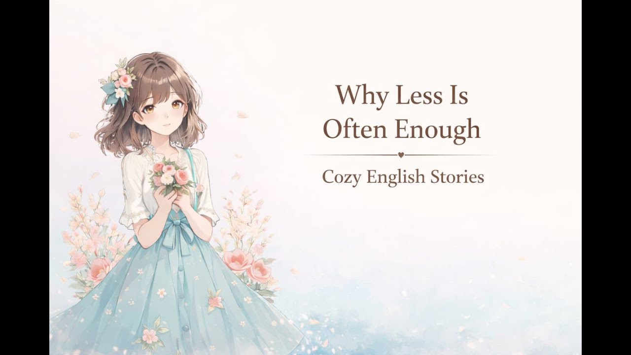 Why Less Is Often Enough | Relaxing English