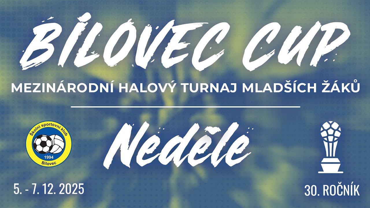 B&iacute;lovec CUP 2025 - neděle 7. 12.