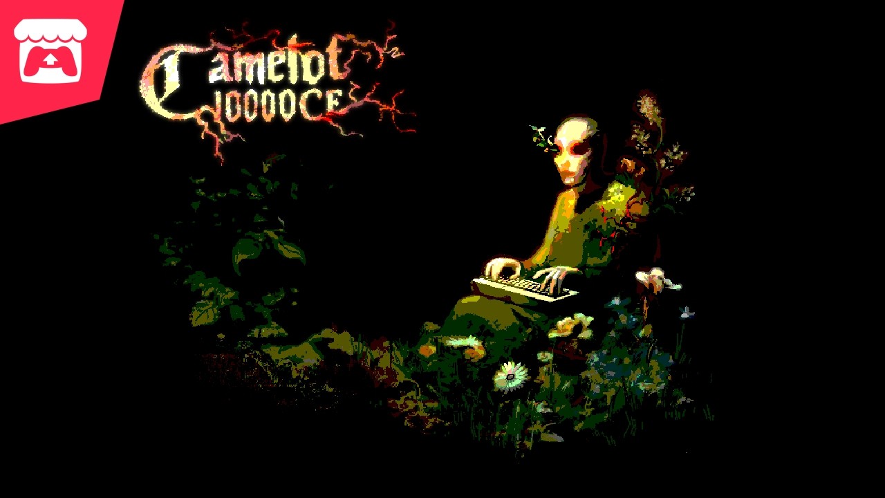 Camelot 10000CE - A dark fantasy typing game where you have to type commands to move and attack!