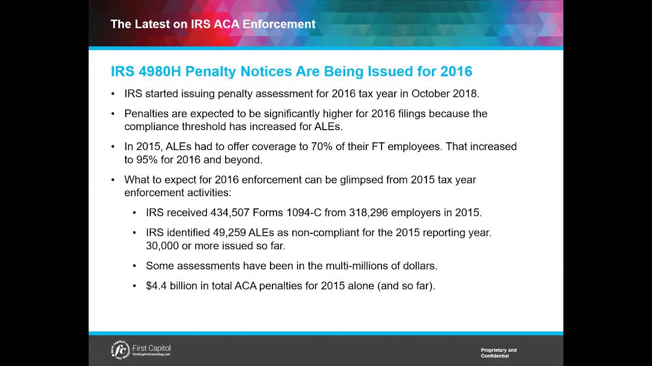 How Big can IRS ACA Penalty Assessments be?