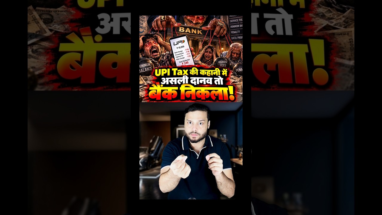 Banks Are REAL VILLIANS! Enjoying UPI Tax in India #shorts