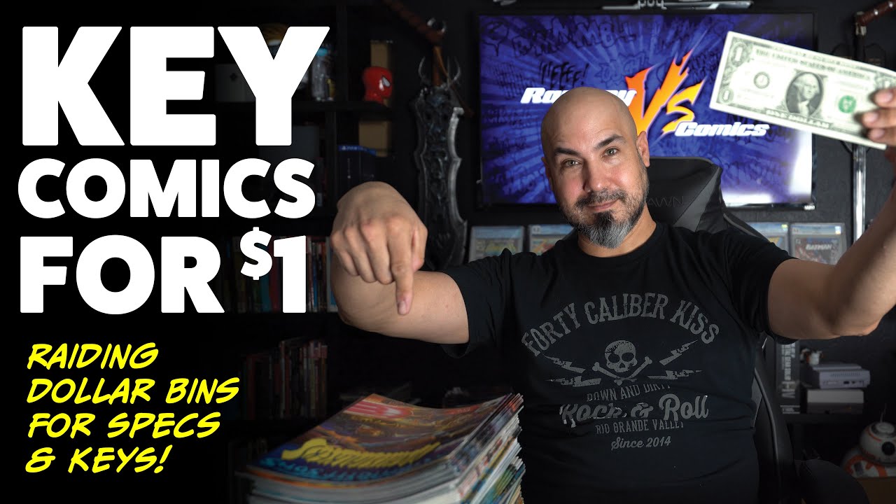 Dollar Bin Diving Ep. 1 | Spec & Key Comic Books for $1 | Turning $60 into $500+