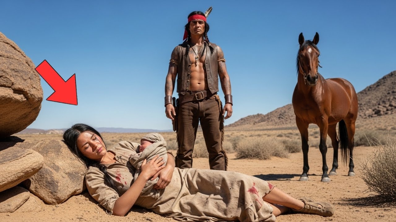 Abandoned, She Gave Birth on the Road… Until a Mysterious Apache Warrior Appeared—and Chose to Stay
