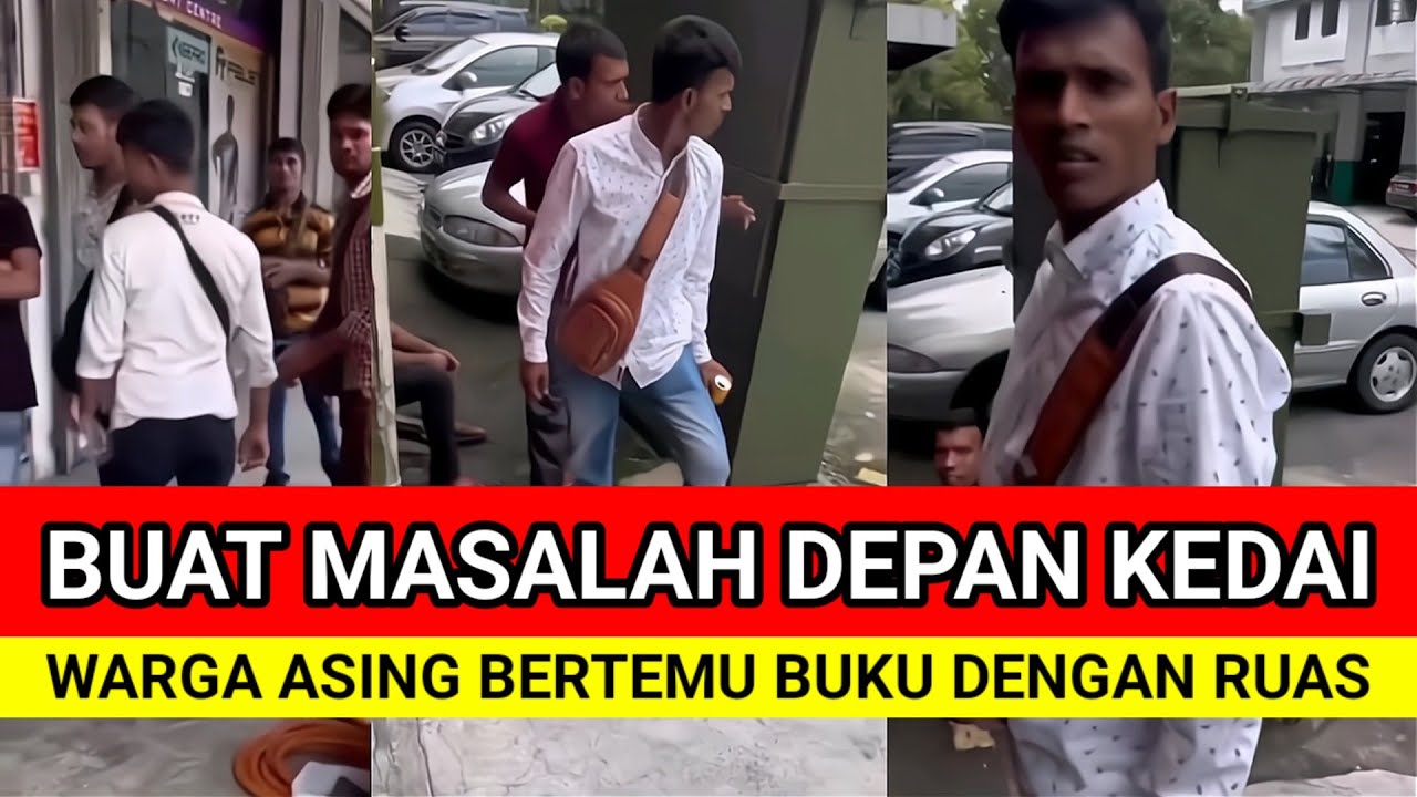 WARGA ASING BERTEMU BUKU DENGAN RUAS