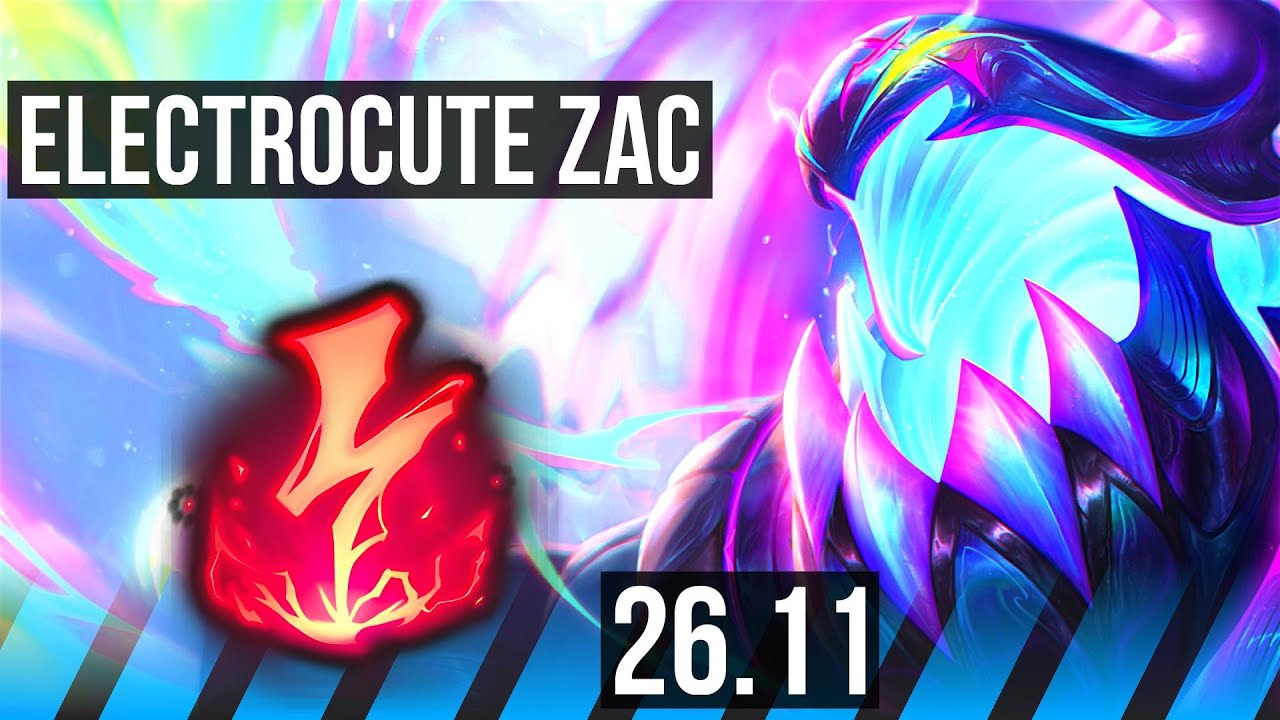 ZAC vs LEBLANC (MID) | Electrocute | KR Master | 26.11