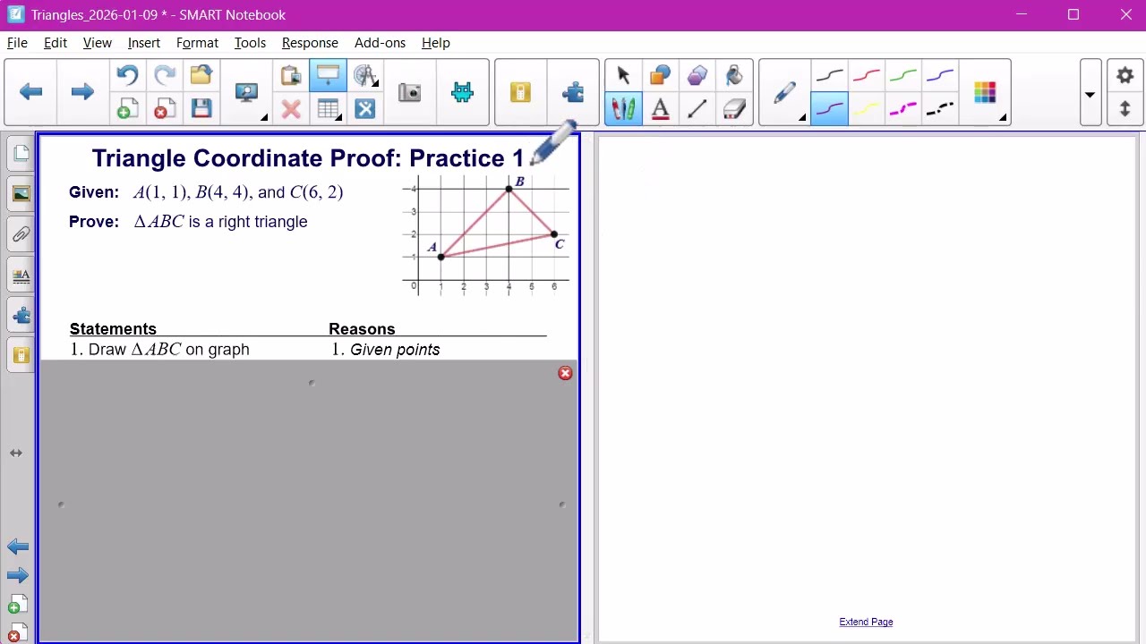 Triangles Coordinate Proofs Practice 1