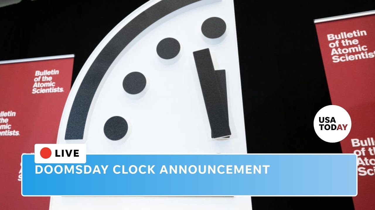 Doomsday Clock time to be revealed by Bulletin of the Atomic Scientists