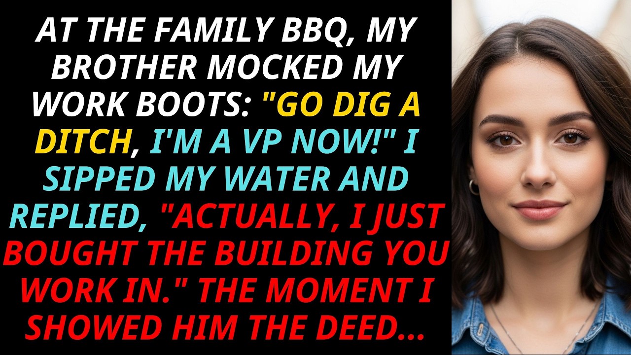 Brother Mocked My Work Boots “I’m A VP Now!” — Until I Replied “I Just Bought Your Building”