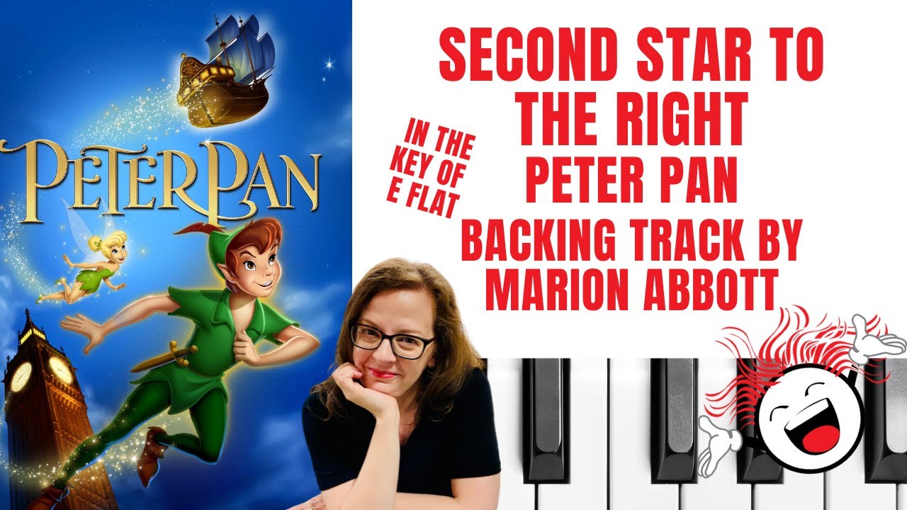 The Second Star To The Right ⭐️ (Peter Pan) - Accompaniment 🎹 *Eflat*