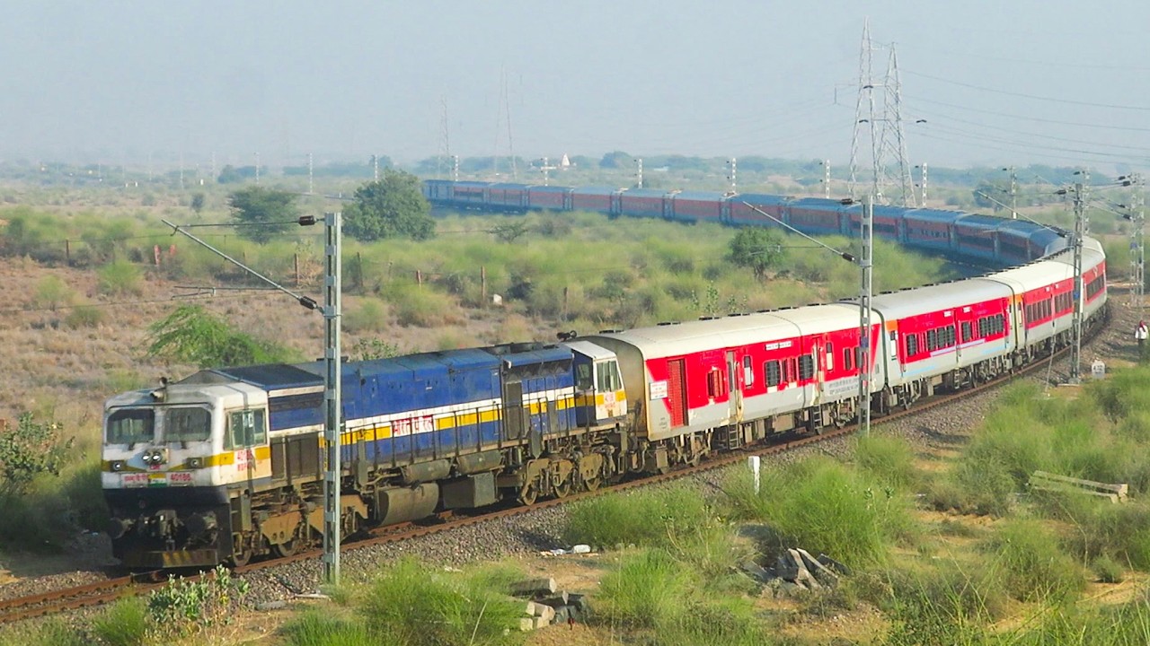 Chilly Winter Morning Trains in Rajasthan